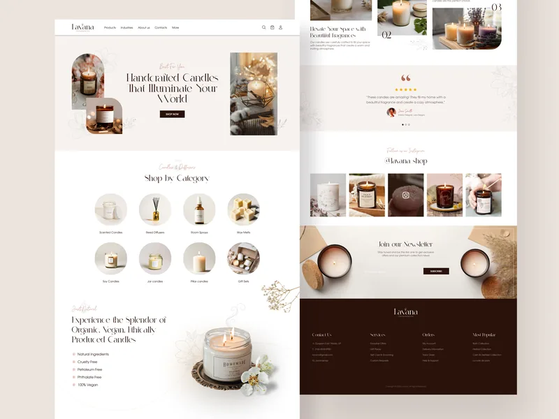Lavana Fragrances storefront
