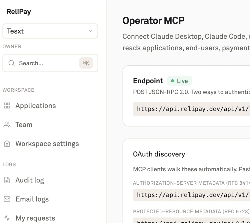 Operator MCP